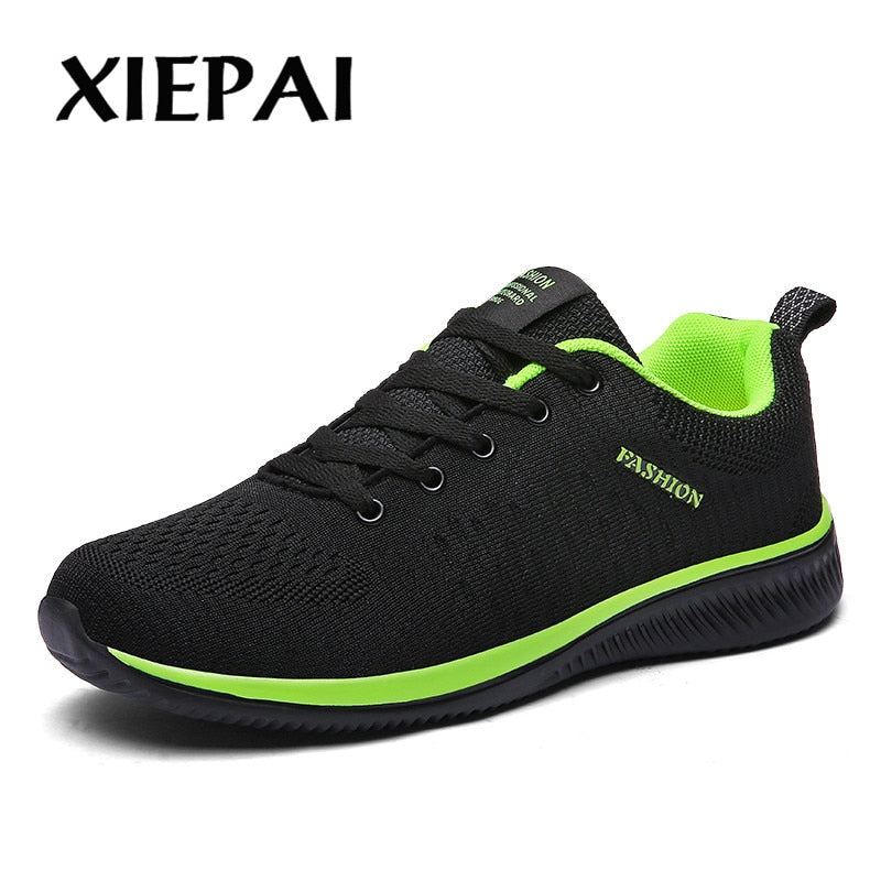 New Mesh Men Casual Shoes Lac-up Men Shoes Lightweight Comfortable Breathable Walking Sneakers Tenis Feminino Zapatos