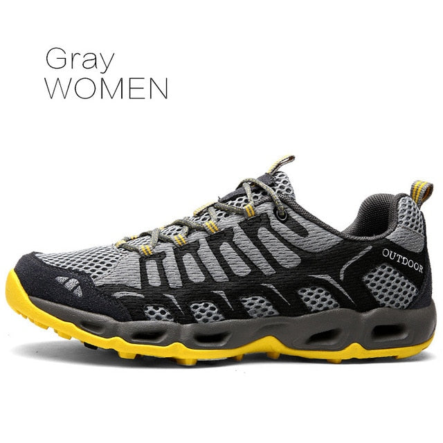 Breathable Sports Shoes Men Women Outdoor Sneakers Cushioning Running Shoes Men Walking Camping Running Trekking Water Sneakers