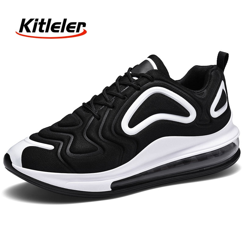 Air Cushion Running Shoes Men Lightweight Sneakers Men Outdoor Lightweight Big Size Sport Tennis New Fashion White Sneakers