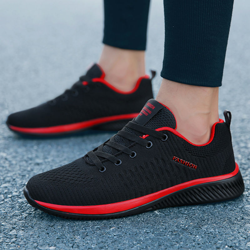 New Mesh Men Casual Shoes Lac-up Men Shoes Lightweight Comfortable Breathable Walking Sneakers Tenis Feminino Zapatos