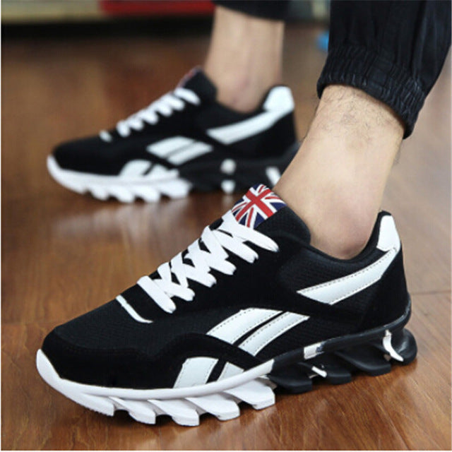 Men Running Shoes Breathable Trainers Sneakers Male Jogging Sports Shoes Bounce Trend Footwear