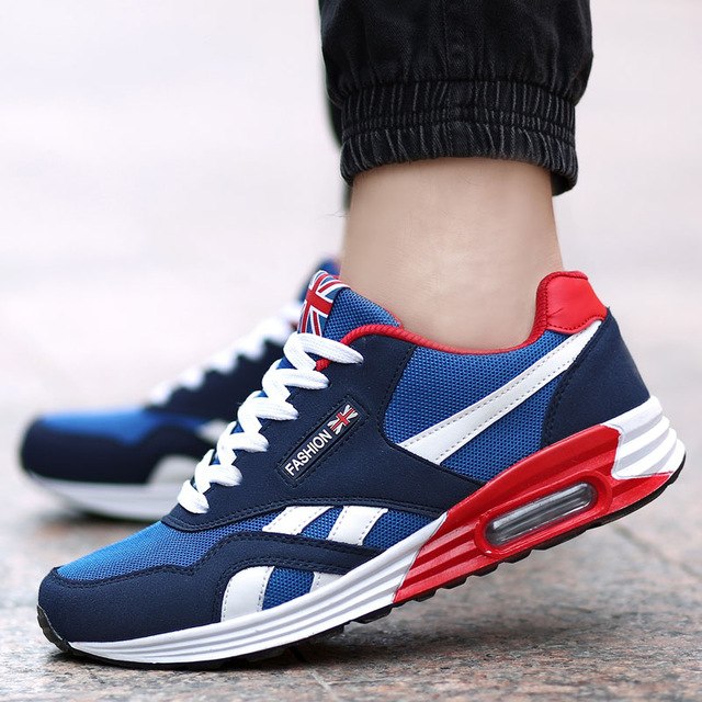 Men Running Shoes Breathable Trainers Sneakers Male Jogging Sports Shoes Bounce Trend Footwear