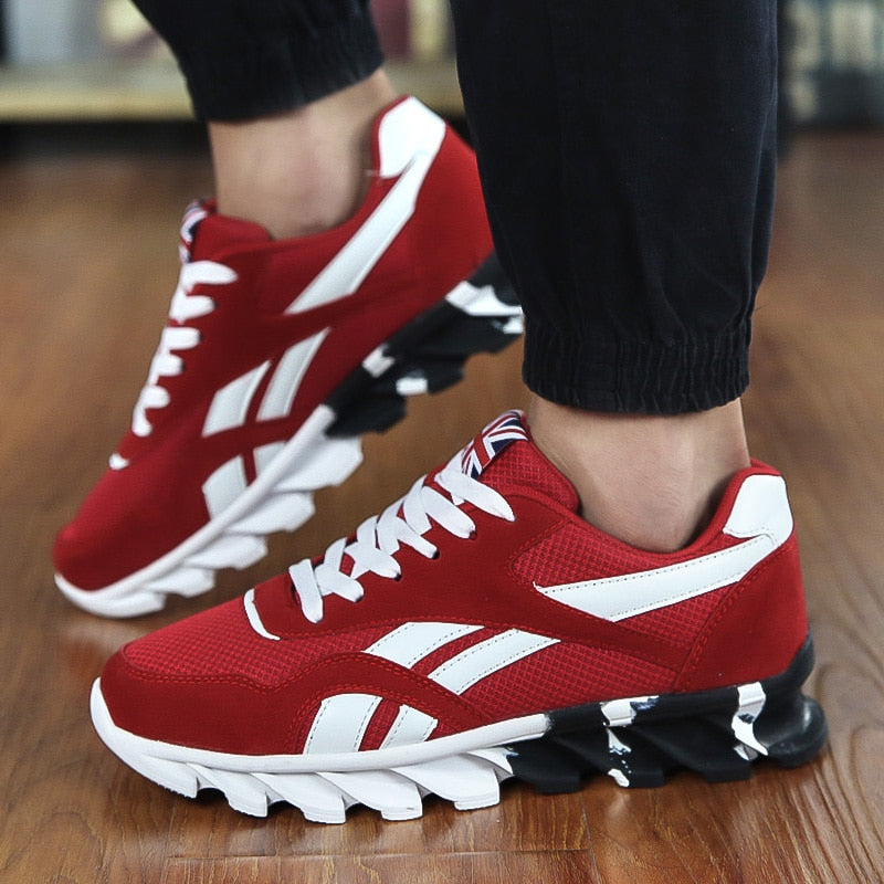 Men Running Shoes Breathable Trainers Sneakers Male Jogging Sports Shoes Bounce Trend Footwear