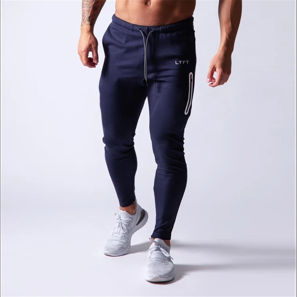 New Jogging Pants Men Sport Sweatpants Running Pants Men Joggers Cotton Trackpants Slim Fit Pants Bodybuilding Trouser