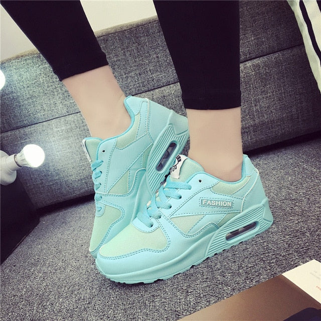 Breathable Mesh Sport Shoes Women Tennis Shoes Female Stability Athletic Fitness Sneakers Trainers-in Tennis Shoes