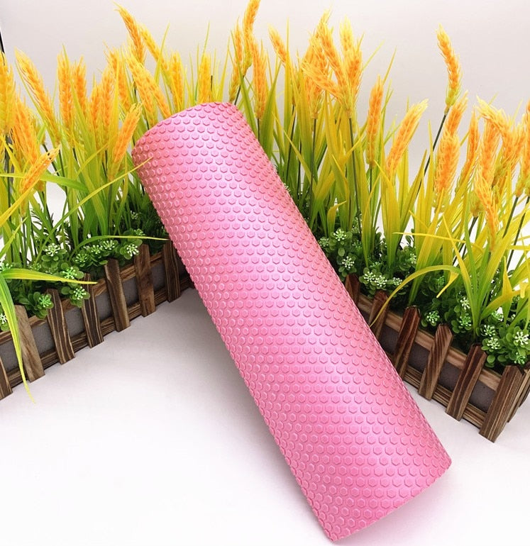 30cm Half Round EVA Massage Foam Roller Yoga Pilates Fitness Equipment Balance Pad Yoga Blocks With Massage Floating Point