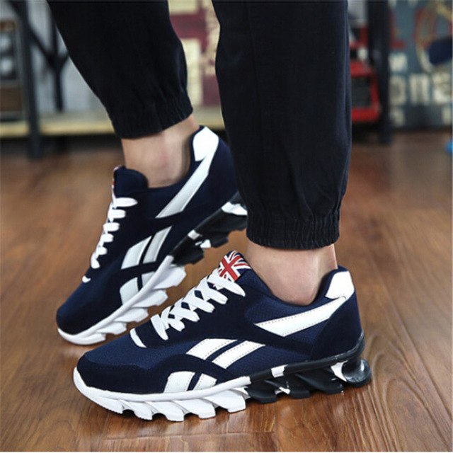 Men Running Shoes Breathable Trainers Sneakers Male Jogging Sports Shoes Bounce Trend Footwear