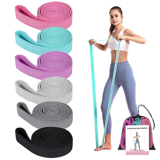 Polyester Cotton Dance Stretch Band for Running Sports Health Care Fitness Body Yoga Rally Band  Pilates Equipment 3pcs