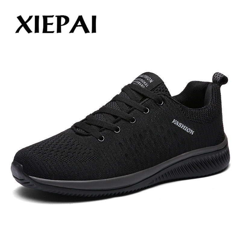 New Mesh Men Casual Shoes Lac-up Men Shoes Lightweight Comfortable Breathable Walking Sneakers Tenis Feminino Zapatos