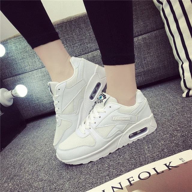 Breathable Mesh Sport Shoes Women Tennis Shoes Female Stability Athletic Fitness Sneakers Trainers-in Tennis Shoes