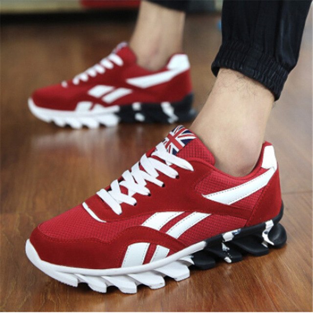 Men Running Shoes Breathable Trainers Sneakers Male Jogging Sports Shoes Bounce Trend Footwear