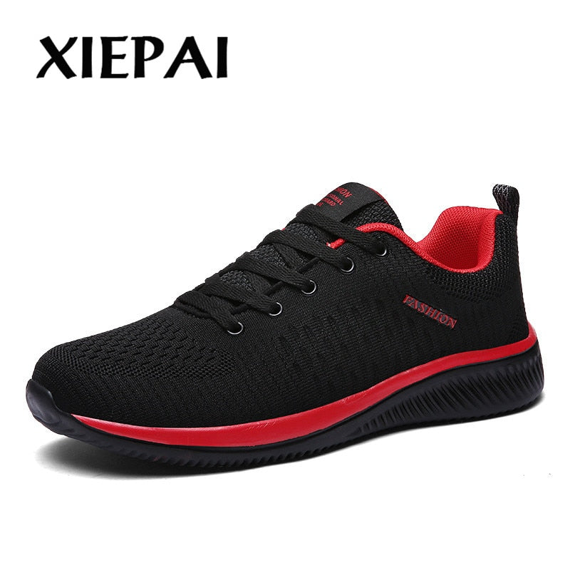 New Mesh Men Casual Shoes Lac-up Men Shoes Lightweight Comfortable Breathable Walking Sneakers Tenis Feminino Zapatos