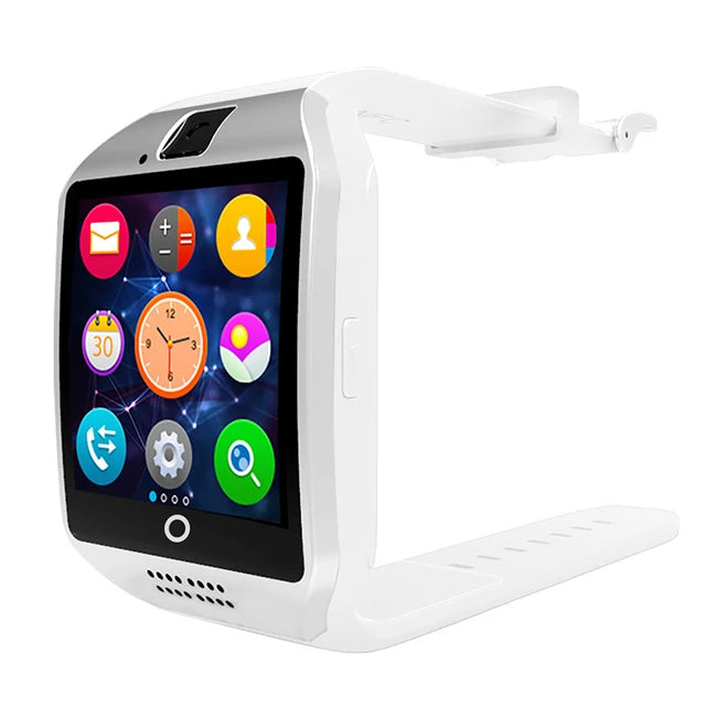 Bluetooth Smart Watch Q18 With Camera Facebook Whatsapp Twitter Sync SMS Smartwatch Support SIM TF Card For IOS Android