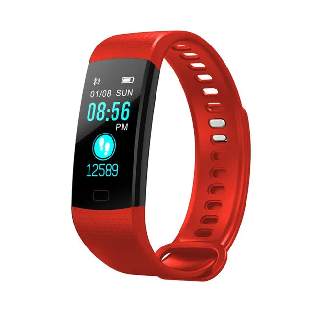 Y5 Bluetooth Smart Bracelet Heart Rate activity fitness tracker Blood Pressure Sport Band Electronic Wristband For Women Men