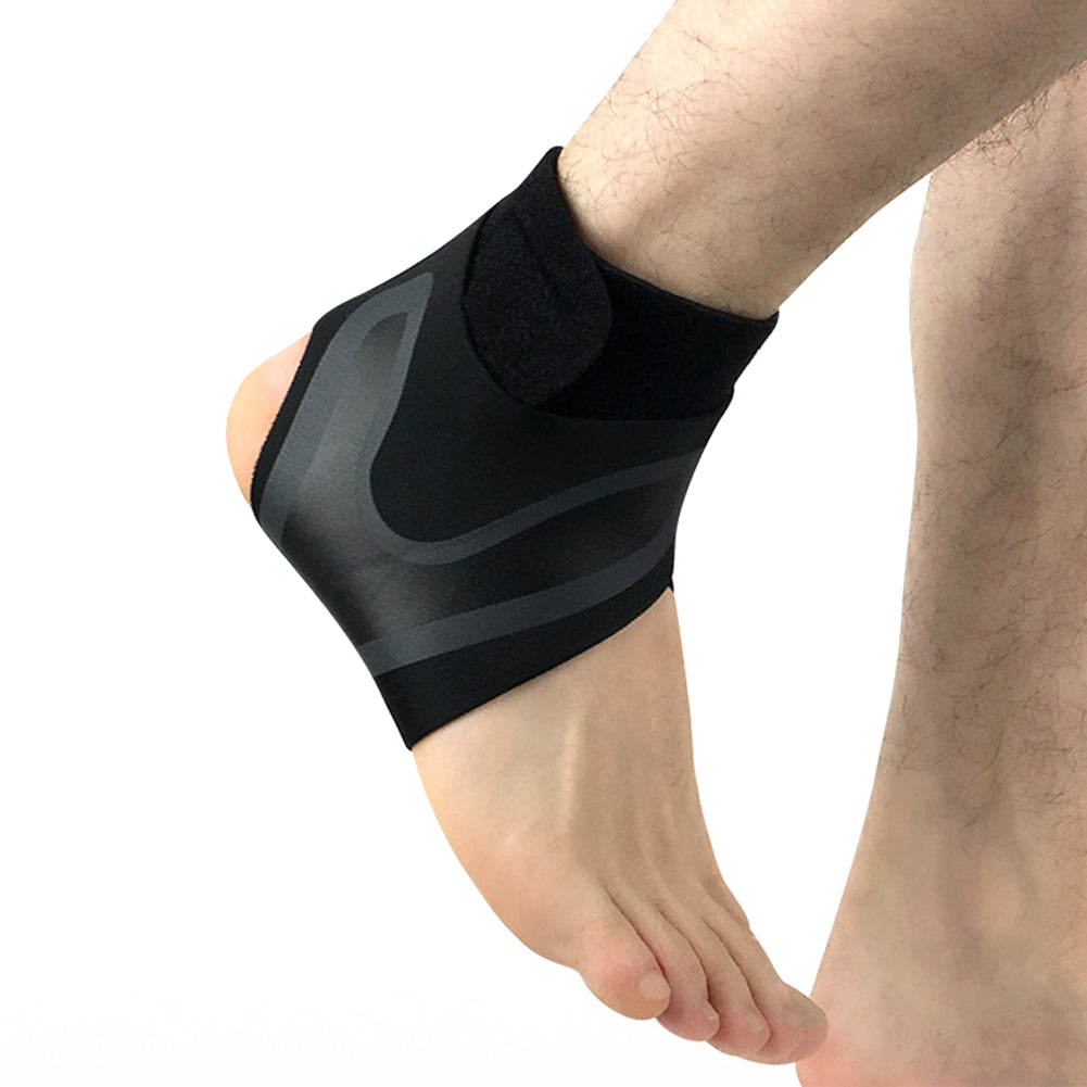 Elastic Sports Ankle Guard Protector Cuff Basketball Climbing Foot Bracer Sleeve