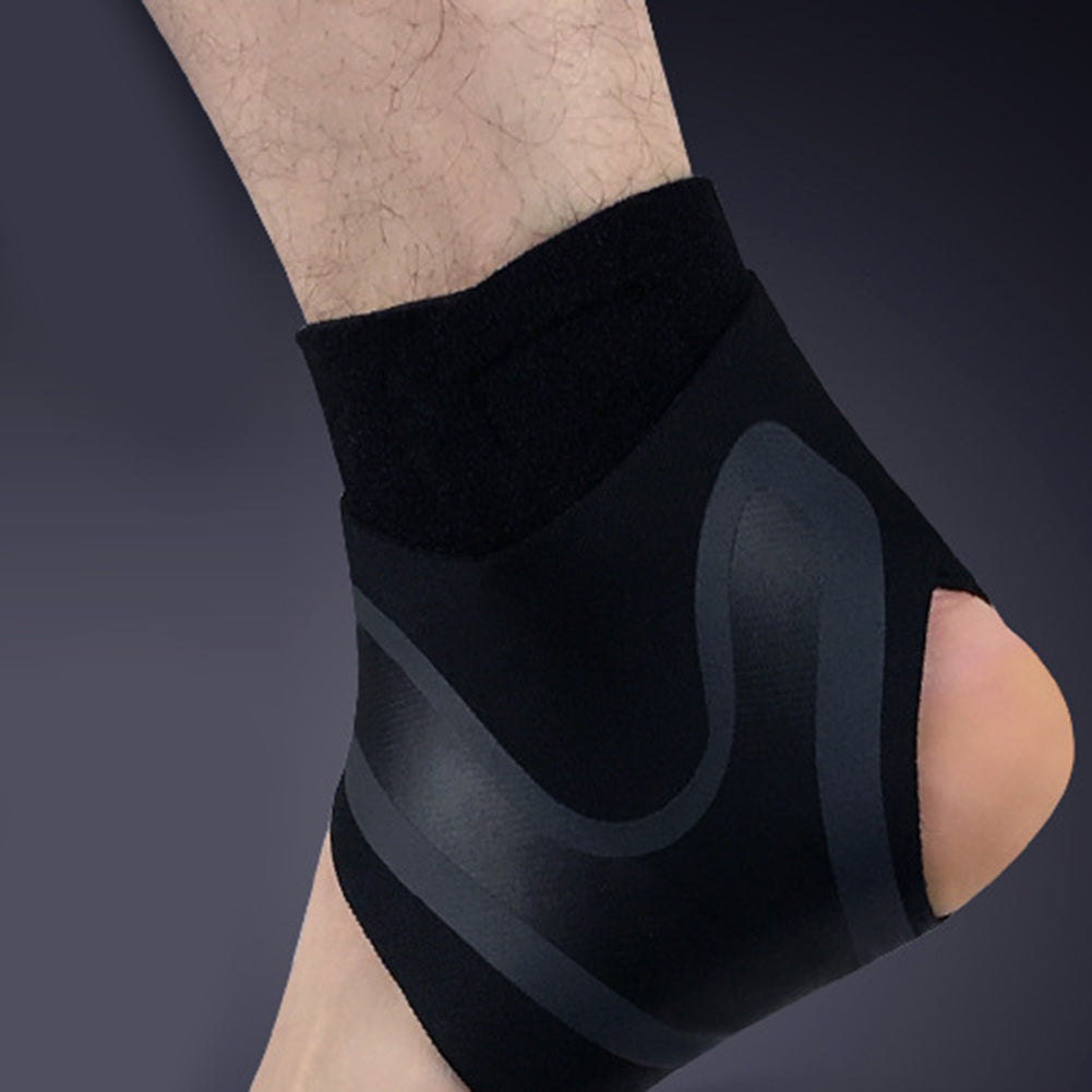 Elastic Sports Ankle Guard Protector Cuff Basketball Climbing Foot Bracer Sleeve