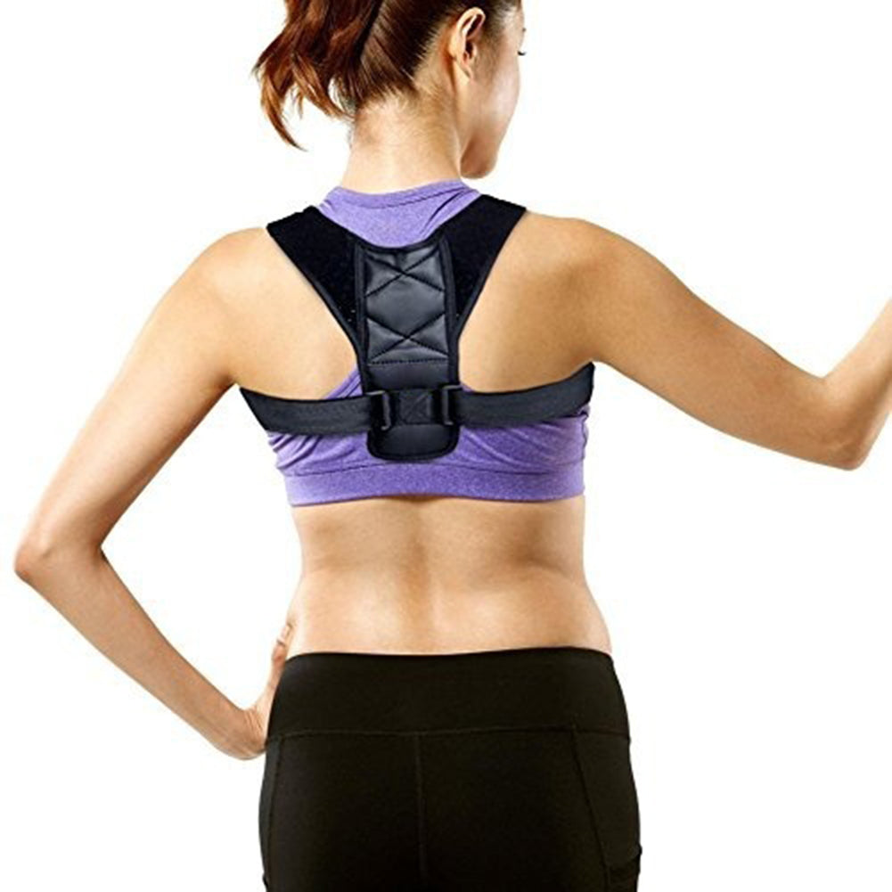 Premium Unisex Adjustable Upper Back Brace Clavicle Support Posture Corrector