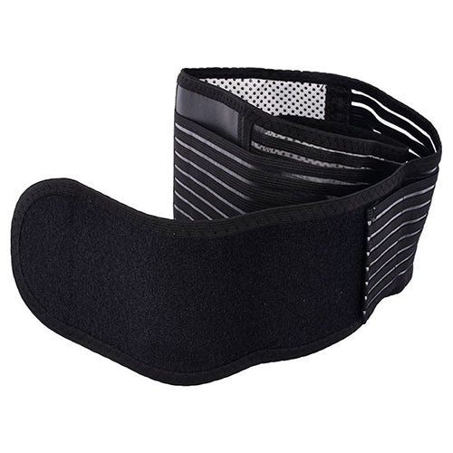 Adjustable Pain Relief Waistband Pull Lumbar Back Support Magnet Warm Brace Belt