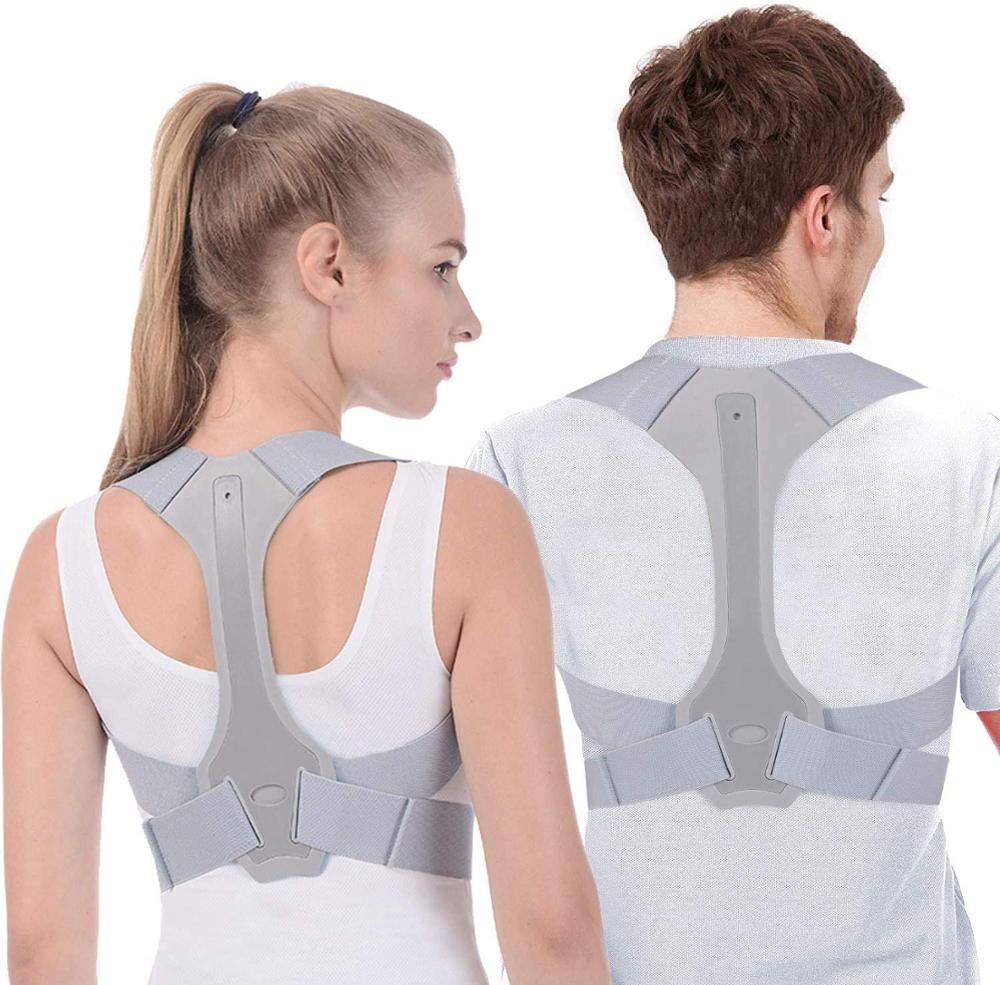 Back orthosis adjustable male and female back shoulder spine support posture trainer, which can help relieve back pain