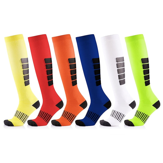 Compression Stocking Anti-slip Best for Basketball Football Outdoor Running  Socks Women Men Travel Compression Socks