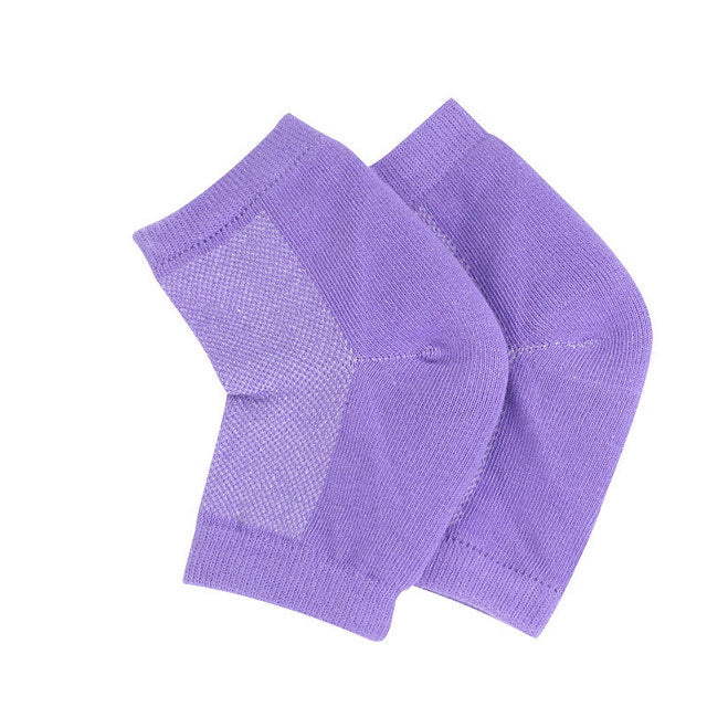 Silicone Moisturizing Gel Heel Socks For Cracked Dry Foot Skin Care Protectors Sock 1 Pair/2pcs