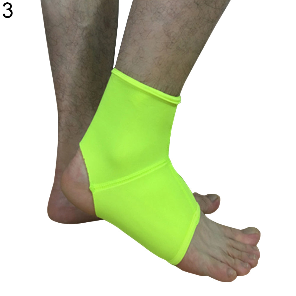 Solid Color Running Basketball Sports Sprain Ankle Protector Guard Brace Support