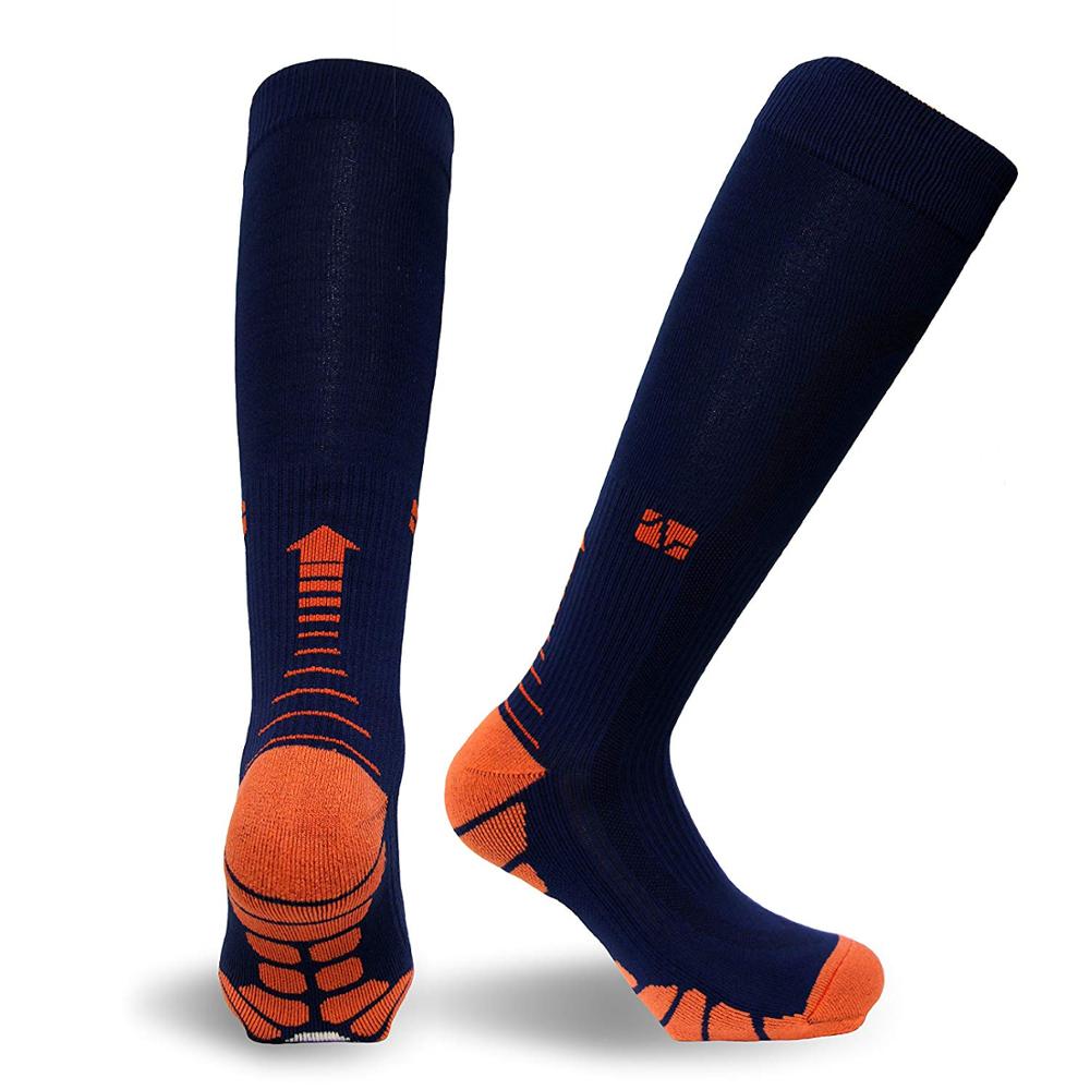 Compression Stocking Anti-slip Best for Basketball Football Outdoor Running  Socks Women Men Travel Compression Socks