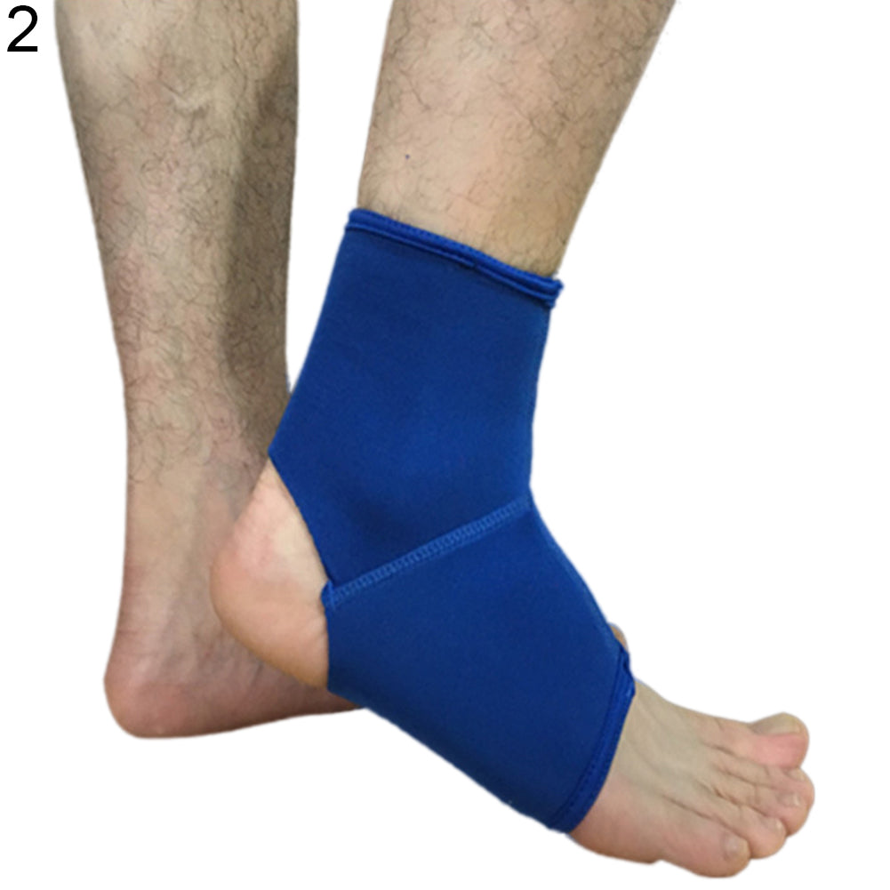 Solid Color Running Basketball Sports Sprain Ankle Protector Guard Brace Support