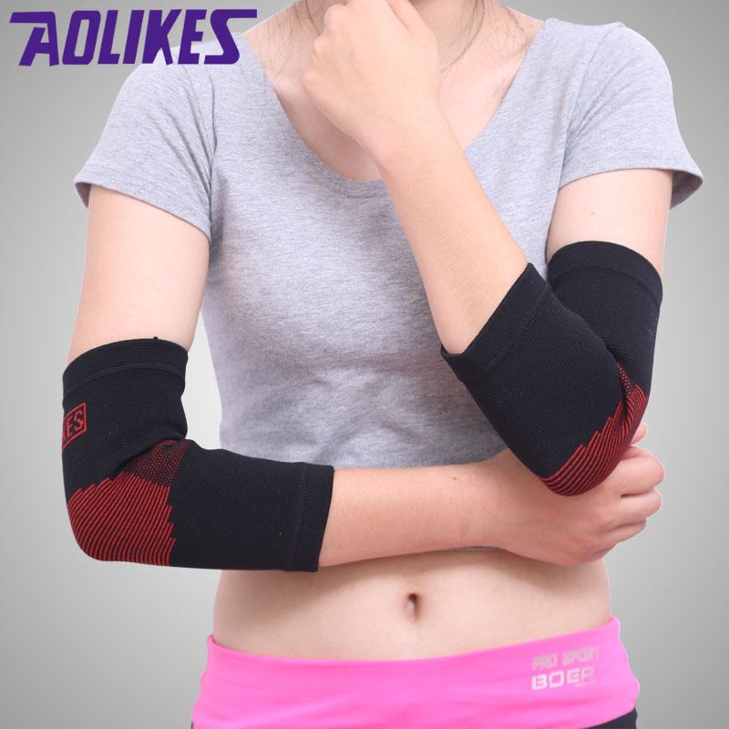 1pcs Elastic Elbow Support Nylon Tennis Basketball Arthritis Epicondylitis Pain Brace Gym Sport  Protectors