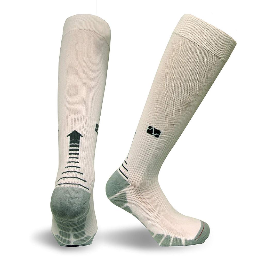 Compression Stocking Anti-slip Best for Basketball Football Outdoor Running  Socks Women Men Travel Compression Socks