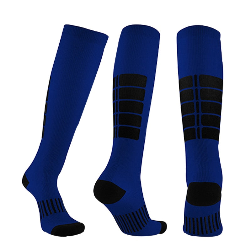 Compression Stocking Anti-slip Best for Basketball Football Outdoor Running  Socks Women Men Travel Compression Socks