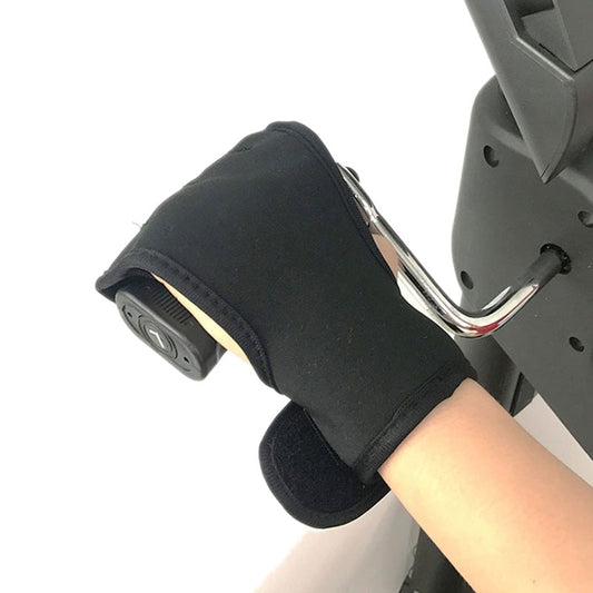 1PC Rehabilitation Hand Brace Gloves Help stroke or Finger weakness patient to hold the handle of Physiotherapy Bike