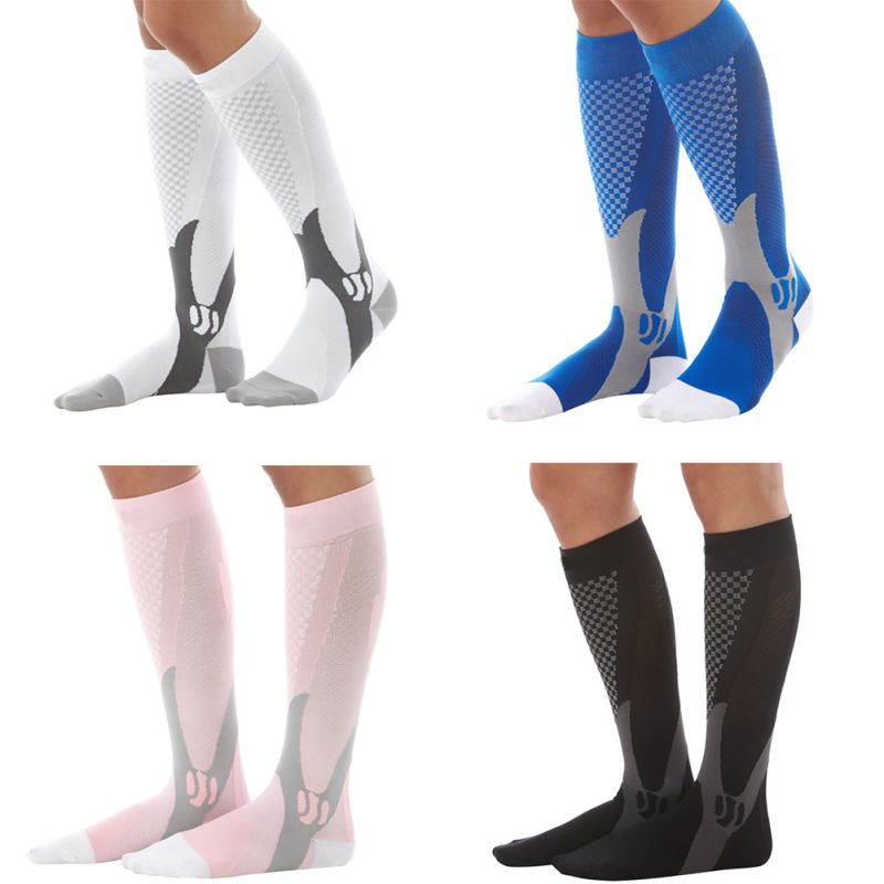 5 pairs Men Women Soft Leg Support Compression Socks Stretch Breathable Ball Games Socks