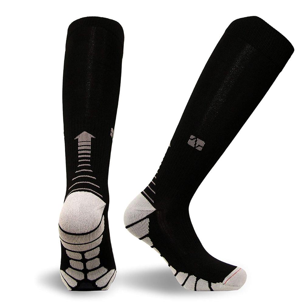 Compression Stocking Anti-slip Best for Basketball Football Outdoor Running  Socks Women Men Travel Compression Socks