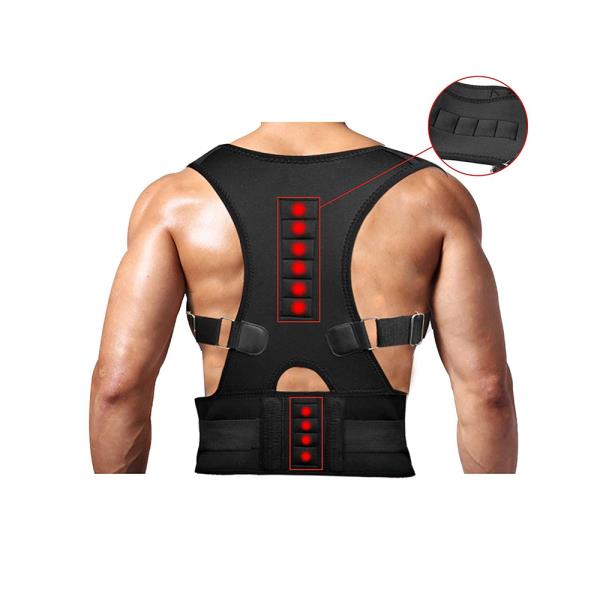 US-Posture-Corrector-Support-Magnetic-Back-Shoulder-Brace-Beltr-Men-Women SFC