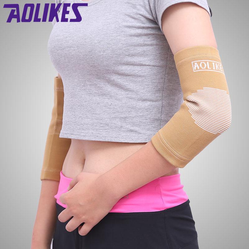 1pcs Elastic Elbow Support Nylon Tennis Basketball Arthritis Epicondylitis Pain Brace Gym Sport  Protectors